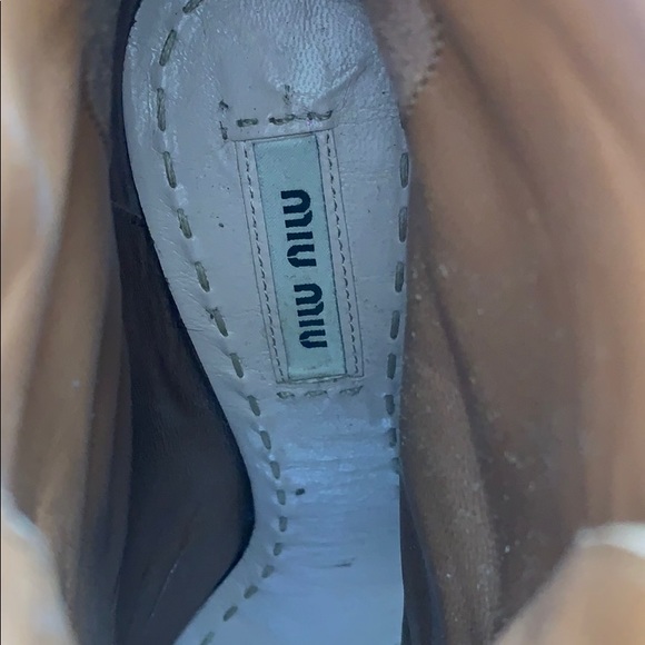 Miu Miu open toe booties size 37 - Picture 2 of 5